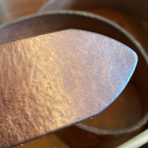 Miguel Bellido size 36 brown genuine leather belt - Picture 5 of 5